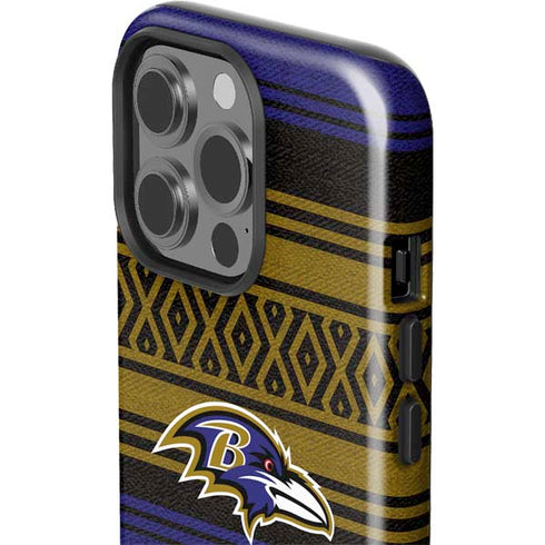 NFL Baltimore Ravens Trailblazer iPhone 15 Pro Impact Case